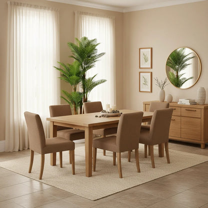Decoratiune Palmier, Plastic, 4 brate, 170 cm, Verde