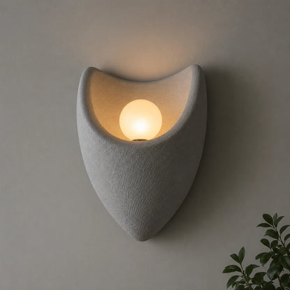 Aplica Decorativa CONNO, 26cm, 1xE27, Polistiren, Gri