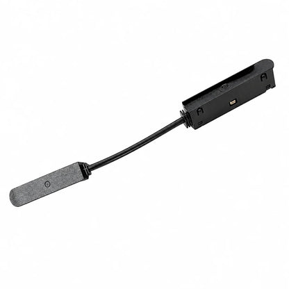 Conector Electric Flexibil Pentru Sina Magnetica NAVOI, Metal si Acrilic, Negru