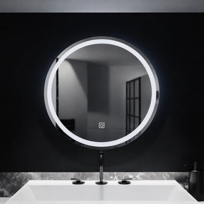 Oglinda LED Rotunda, 50cm, Basic Touch