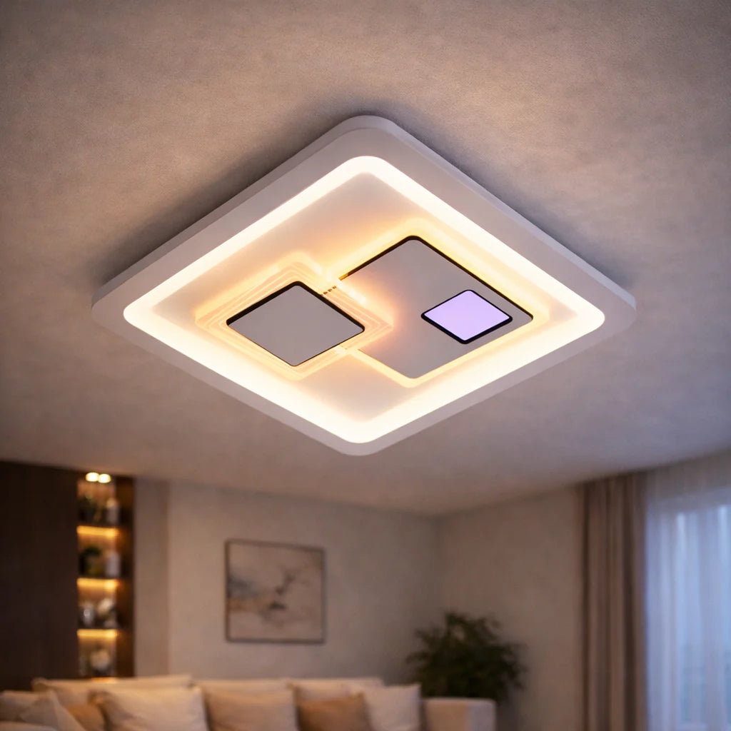Lustra LED Karen 24W Alb