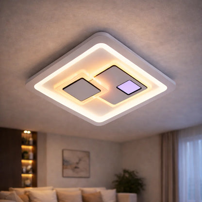 Lustra LED Karen 24W Alb
