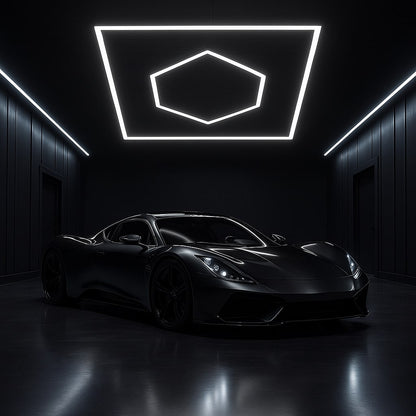 Hexagoane LED Honeycomb 1050mm X 1200mm – RegalStore, iluminat interior