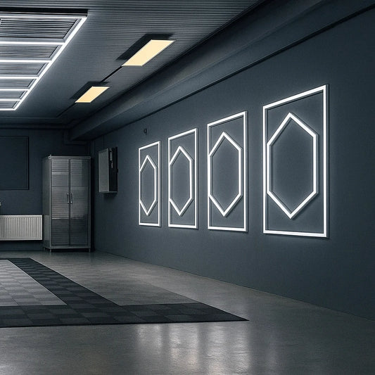 Hexagoane LED Honeycomb 1050mm X 1200mm