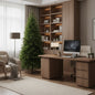 Decoratiune Brad Artificial EIS, 210 cm, 666 varfuri, Plastic, Verde