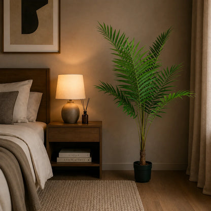 Decoratiune Howea Forsteriana, 160 cm, 7 frunze, Verde