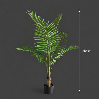 Decoratiune Howea Forsteriana, 160 cm, 7 frunze, Verde