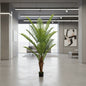 Decoratiune Roystonea Regia, 200 cm, 15 frunze, Verde