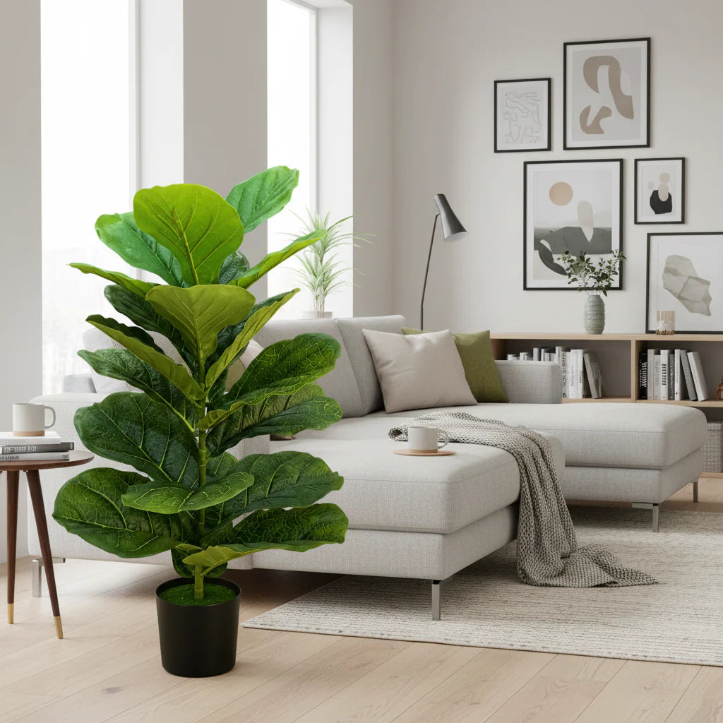 Decoratiune Smochin, Plastic, 70 cm, Verde