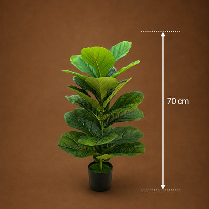 Decoratiune Smochin, Plastic, 70 cm, Verde