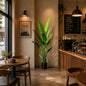 Decoratiune Strelitzia Nicolai, 220 cm, 13 frunze, Verde
