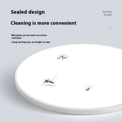 Plafoniera LED, 48W, Lumina Rece, Auriu