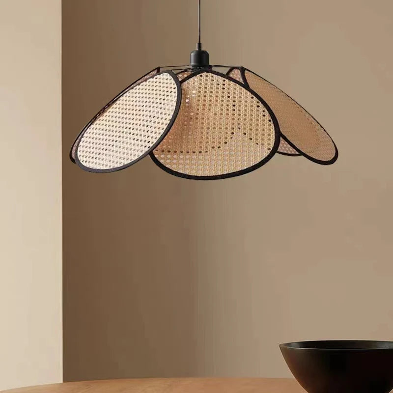 Lustra Vintage LV825, 1xE27, Rustic Barn, Diametru 80cm, Lemn si Metal, Negru
