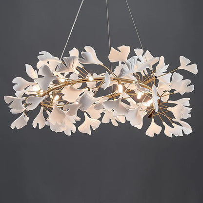 Candelabru Cristal Alpha 8XG9 Auriu Inaltime Reglabila