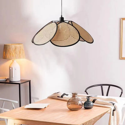 Lustra Vintage LV825, 1xE27, Rustic Barn, Diametru 80cm, Lemn si Metal, Negru