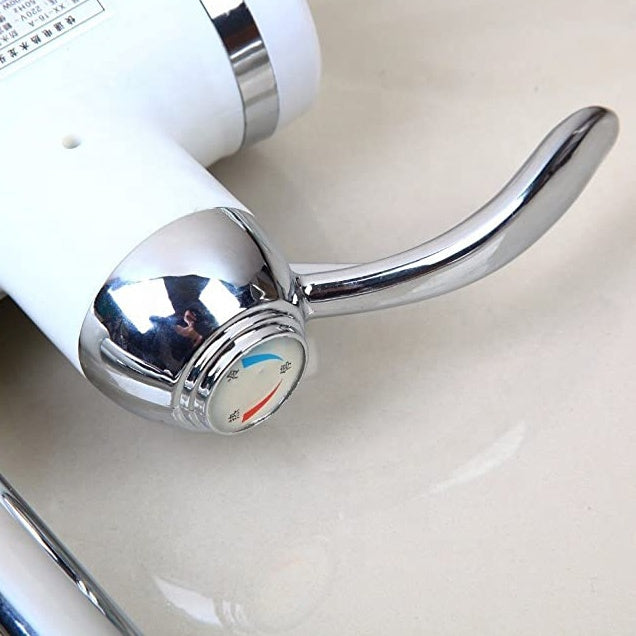 Robinet Electric cu Incalzire Instantanee a Apei, Afisaj Temperatura LED, Orizontal cu Montaj pe Chiuveta/Cada, Putere 3