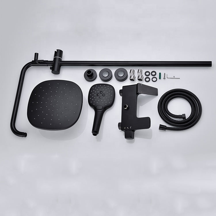 Coloana Dus, Alama Sanitara, Negru, 9960H – culoare neagră – RegalStore, iluminat interior