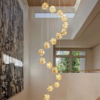 Candelabru Cristal LED Ismini Auriu