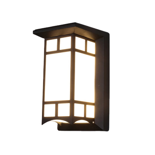 Aplica LED Exterior AX141BK 20W Alb Negru – aplică LED, culoare neagră, culoare albă – RegalStore, iluminat interior