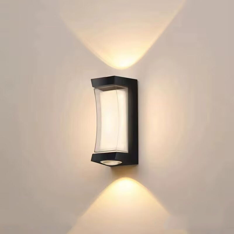 Aplica LED Exterior AX150BK 7W Alb Negru – aplică LED, culoare neagră, culoare albă – RegalStore, iluminat interior