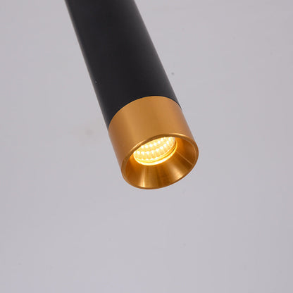 Lustra LED cu Telecomanda Damara 55W Dimabila Alb Negru