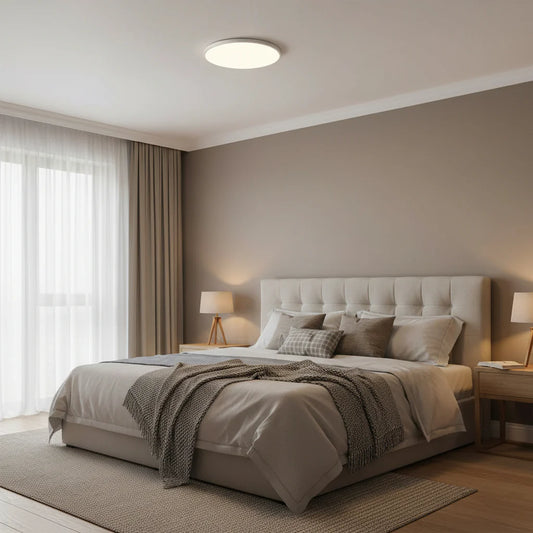 Plafoniera LED SOLIS 47cm 48W Lumina Rece Alb