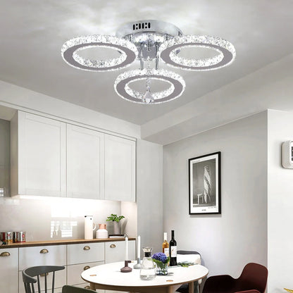 Lustra LED cu Telecomanda Cristal Alanubis 37W