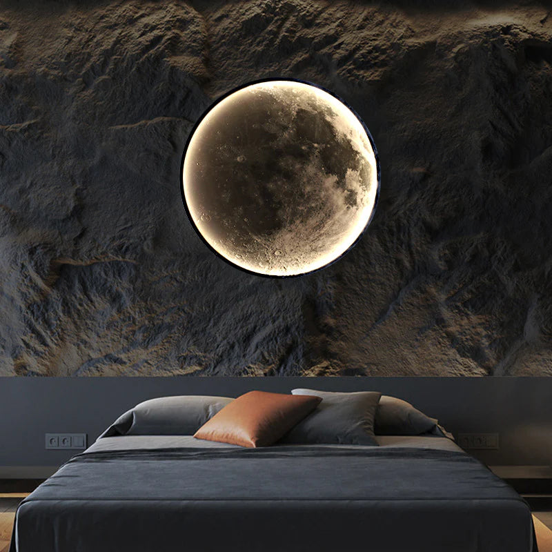 Aplica LED Decorativa Luna 45W Diametru 80CM 3000/4000/6000K