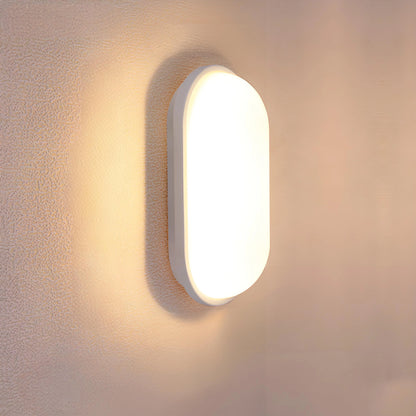 Aplica LED de Exterior, 12W, IP65, Metal, Alb