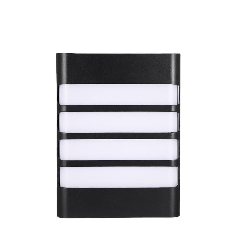 Aplica Exterior Raisa, 18W, 6000K, Negru – aplică LED, culoare neagră – RegalStore, iluminat interior