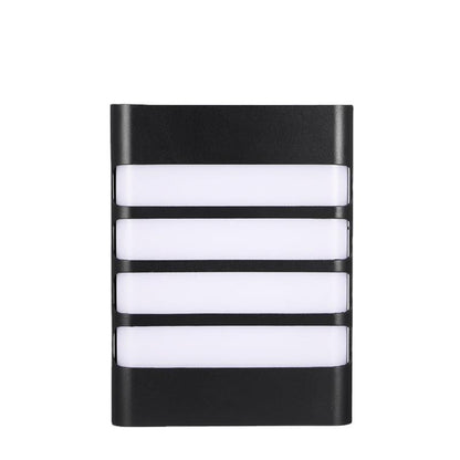 Aplica Exterior Raisa, 18W, 6000K, Negru – aplică LED, culoare neagră – RegalStore, iluminat interior