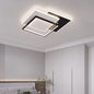 Lustra LED cu telecomanda CHIARA 102W, 3 Patrate, lumina Rece/Calda/Neutra, Dimabila, Negru