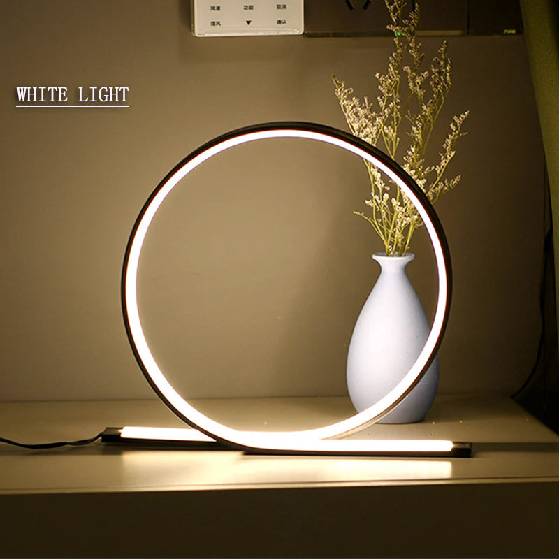 Veioza LED 30W, Lumina Rece/Calda/Neutra, Metal si Acril, Negru