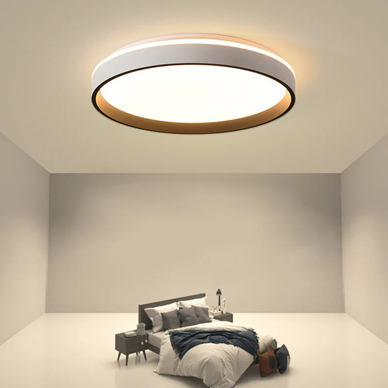 Plafoniera LED , 50W, Diametru 40cm, Lumina Calda/Rece/Neutra, Alb
