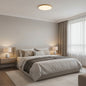 Plafoniera LED, 48W, Lumina Rece, Auriu