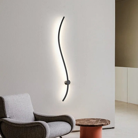 Aplica LED Nicole 12W Alb Negru
