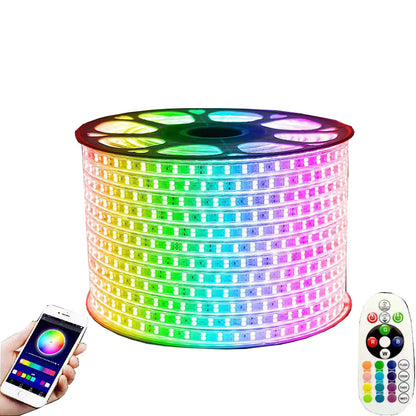 Banda Led 5050, RGB, 220V, 1m
