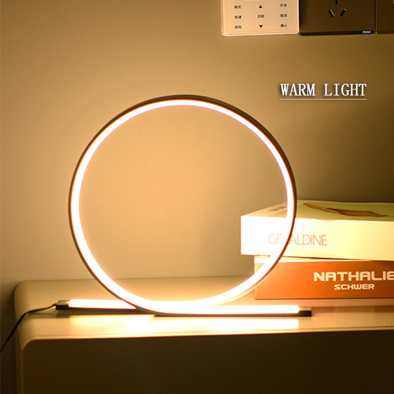 Veioza LED 30W, Lumina Rece/Calda/Neutra, Metal si Acril, Negru – culoare neagră – RegalStore, iluminat interior