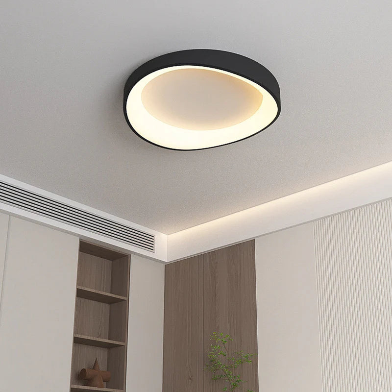 Plafoniera LED cu Telecomanda, PL103/520BK, 29W, Diametru 50cm, Lumina Calda/Rece/Neutra, Negru