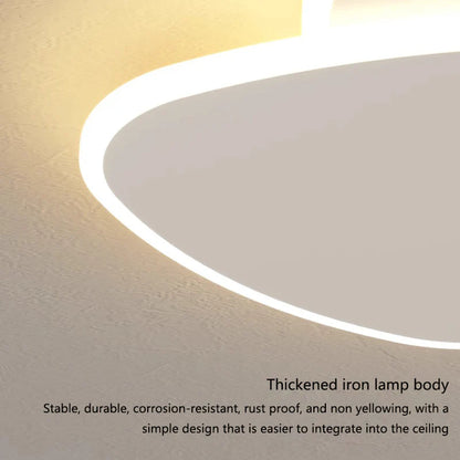 Lustra LED cu telecomanda FUTURA LUMINA 98W, Ovala, lumina Rece/Calda/Neutra, Dimabila, Alb