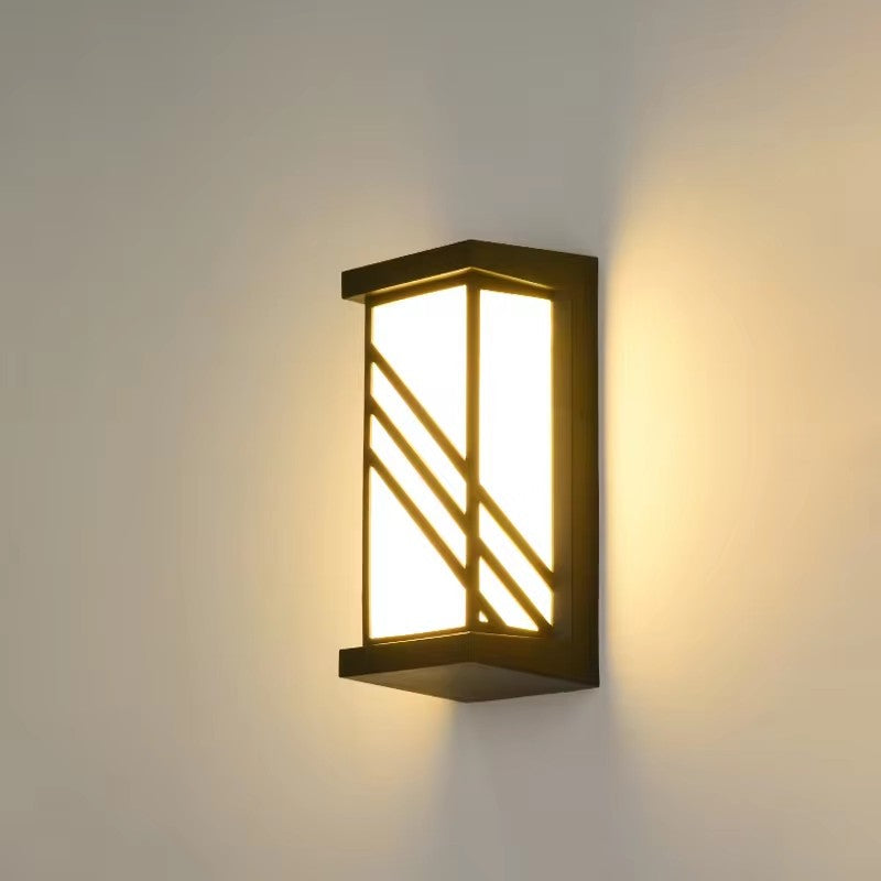 Aplica LED Exterior AX140BK 20W Alb Negru – aplică LED, culoare neagră, culoare albă – RegalStore, iluminat interior