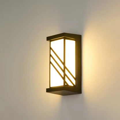 Aplica LED Exterior AX140BK 20W Alb Negru – aplică LED, culoare neagră, culoare albă – RegalStore, iluminat interior