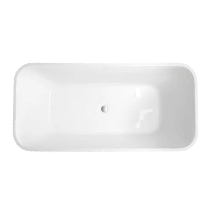 Cada Freestanding, Ovala, Acril, Alba, 150×72×56 Cm