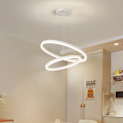 Lustra LED cu telecomanda, ZOE, 2 Patrate, 39W, Lumina Rece/Calda/Neutra, Dimabila, Alb