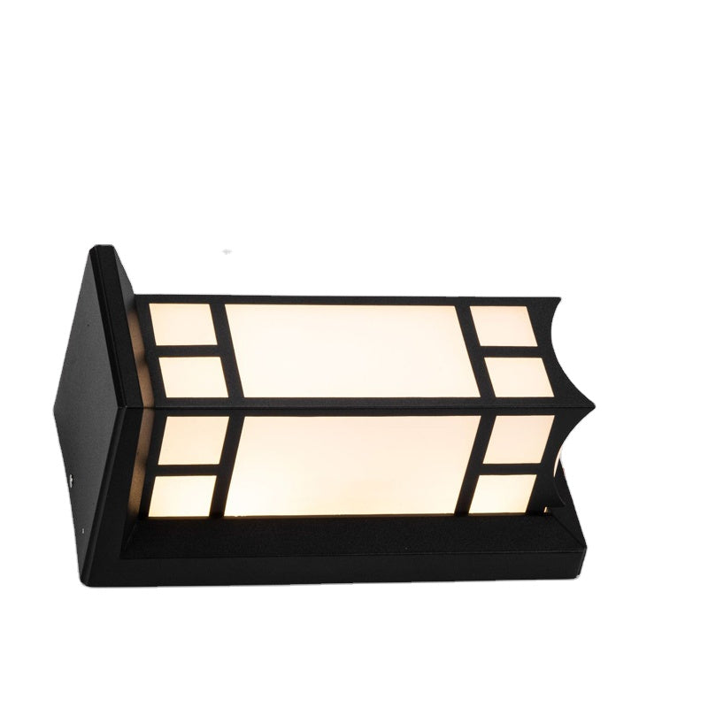 Aplica LED Exterior AX141BK 20W Alb Negru – aplică LED, culoare neagră, culoare albă – RegalStore, iluminat interior