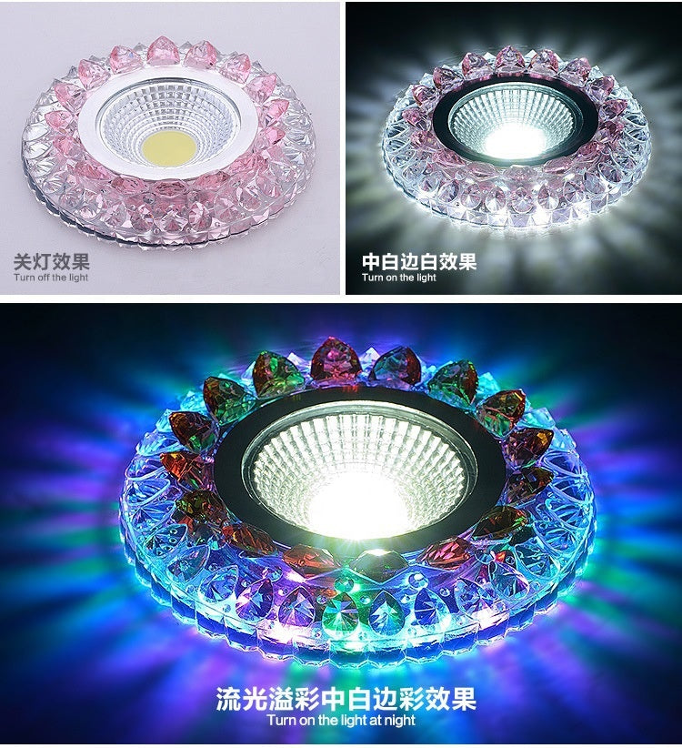 Spot LED, 4W, Lumina RGB + Rece SL302RGB – spot LED – RegalStore, iluminat interior