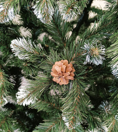 Brad artificial Christmas Deluxe by , Lidia Nins cu conuri, 2D, 200cm