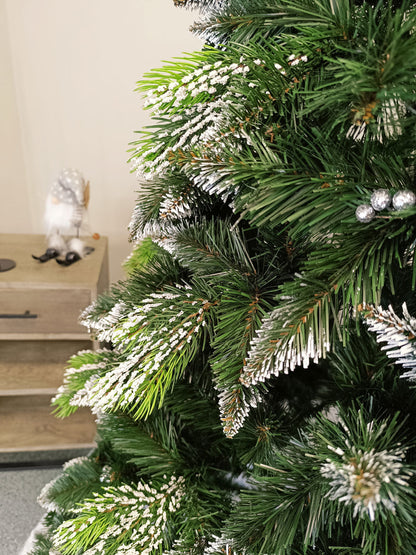 Brad artificial Christmas Deluxe by , Diamant, 2D+3D, 220cm