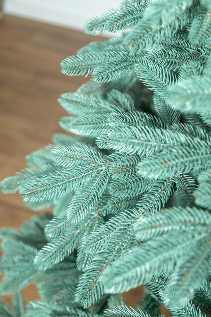 Brad artificial Christmas Deluxe by , Laponia Select argintiu, integral 3D, 230cm