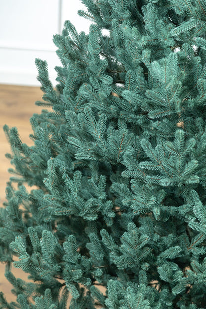 Brad artificial Christmas Deluxe by , Viena Select argintiu, integral 3D, 230cm